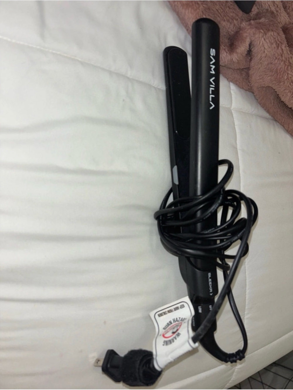 Sam Villa Professional Hair Straightener - Ceramic Plates